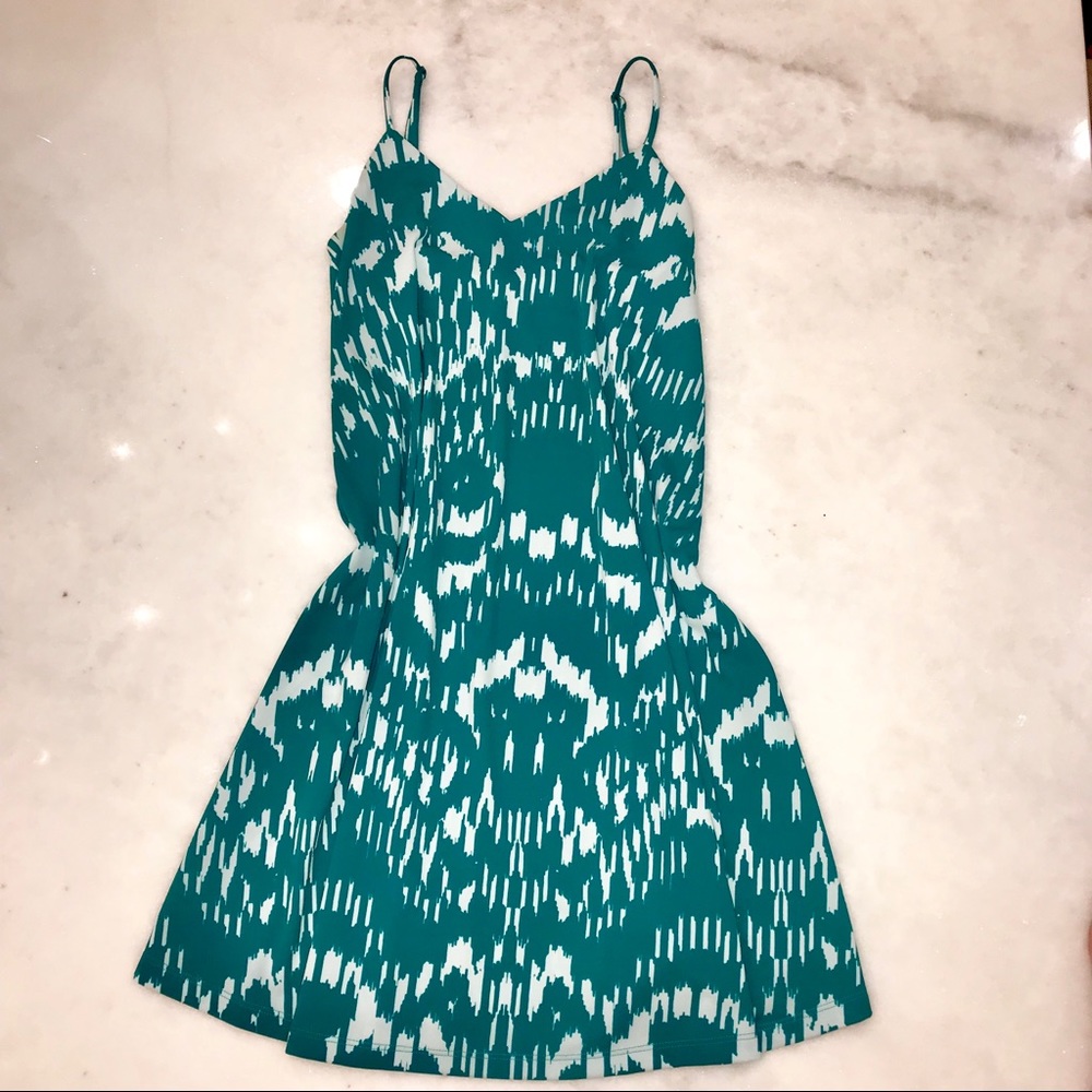 Susan Monaco green dress